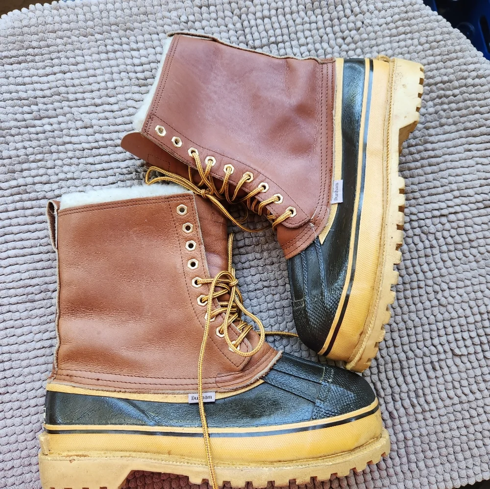 Dunham vintage steel shank boots size 9